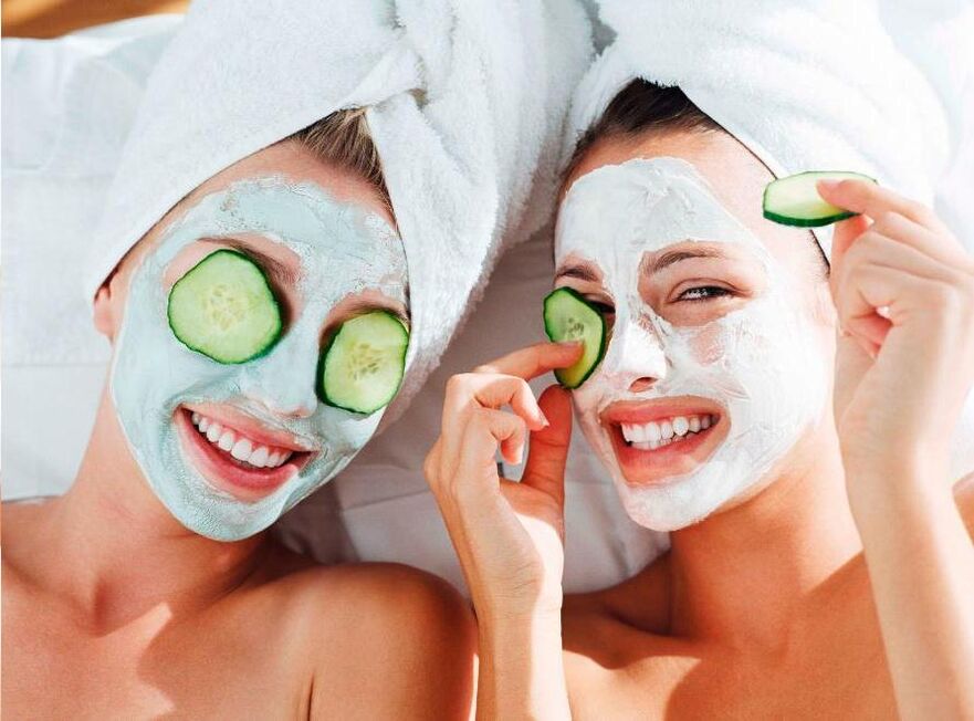 Masque au concombre pour rajeunir la peau du visage